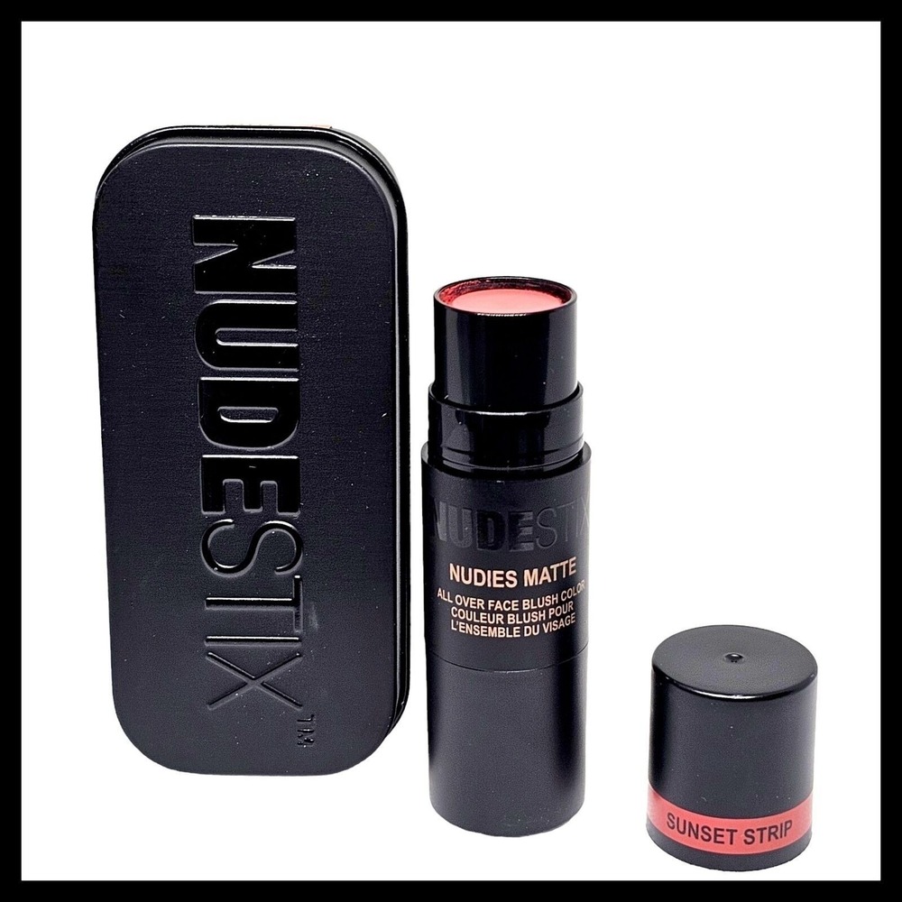 Nudestix Nudies Matte All Over Blush for Face Lip Eye in Sunset Strip Full Size